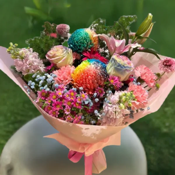 Colours of Spring Bouquet - Image 4